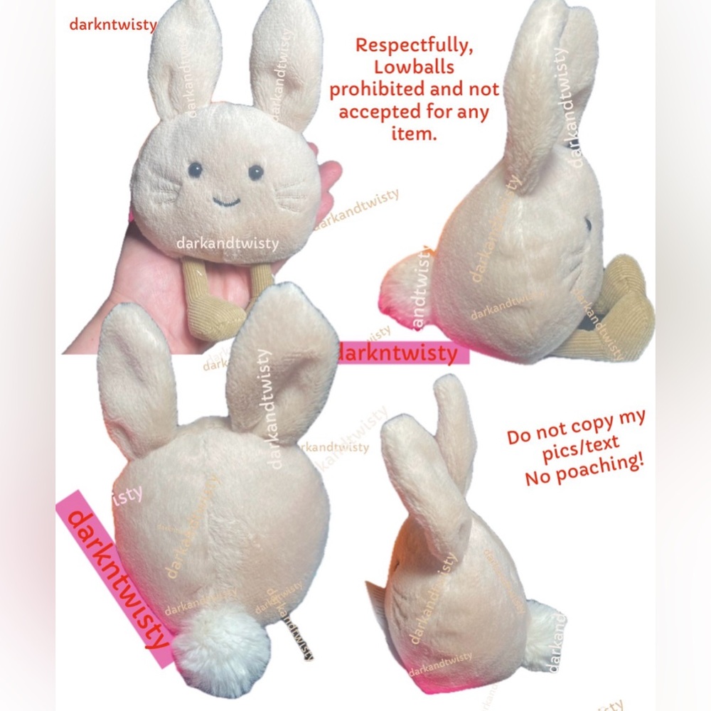 ORIGINAL OWNER BNWT JELLYCAT AMUSEABEAN BUNNY AUTH RECEIPT NEVER SECONDHAND! - Picture 11 of 13